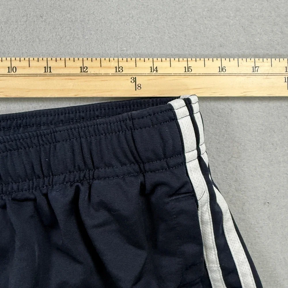 Adidas Track Pants Mens Large Navy Blue 3-Stripe Joggers Athletic Gym Activewear